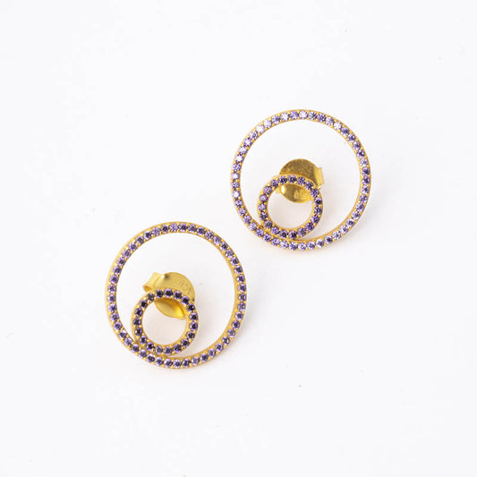 Pendientes Zukor Ed. Limitada Morados