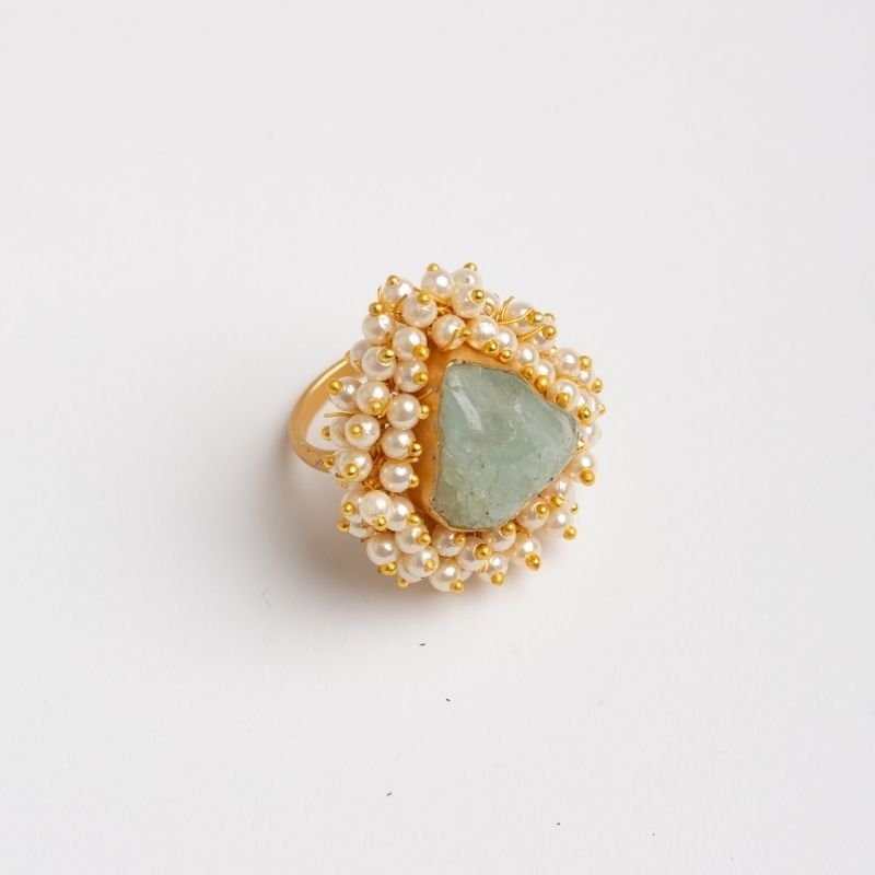 Anillo Conscious Verde Agua