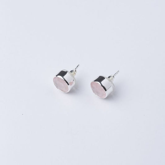 Pendientes Woman Ed. Limitada Plata Rosa cuarzo