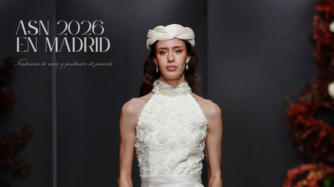ASN 2026 en Madrid: Inspiración y tendencias de pendientes para novias