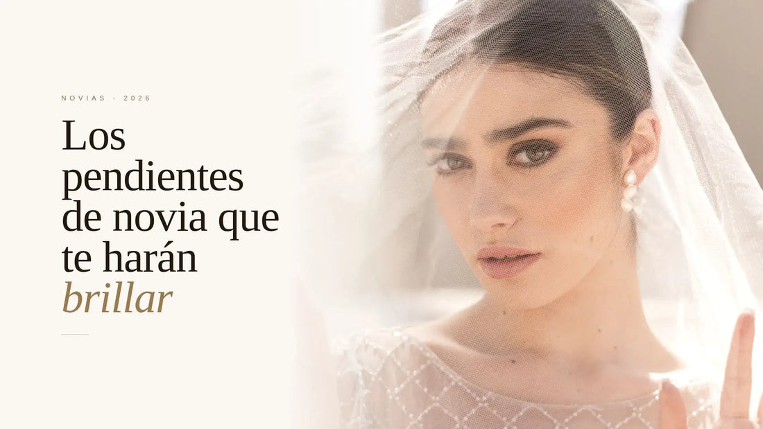Los 60 pendientes de novia más bonitos: guía completa 2026 para elegir los tuyos