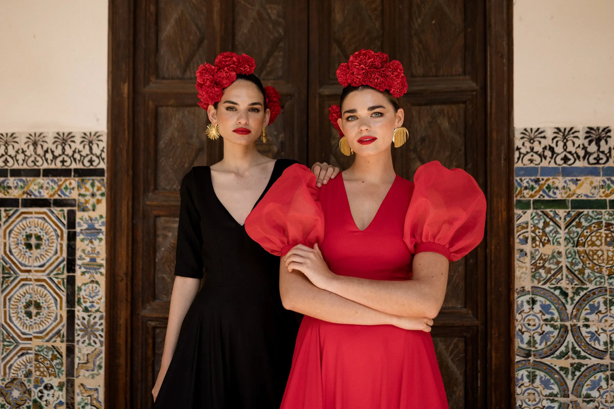 Colección Guadalquivir de ACUS Complementos: pendientes flamencos de la campaña Primavera-Verano 2025