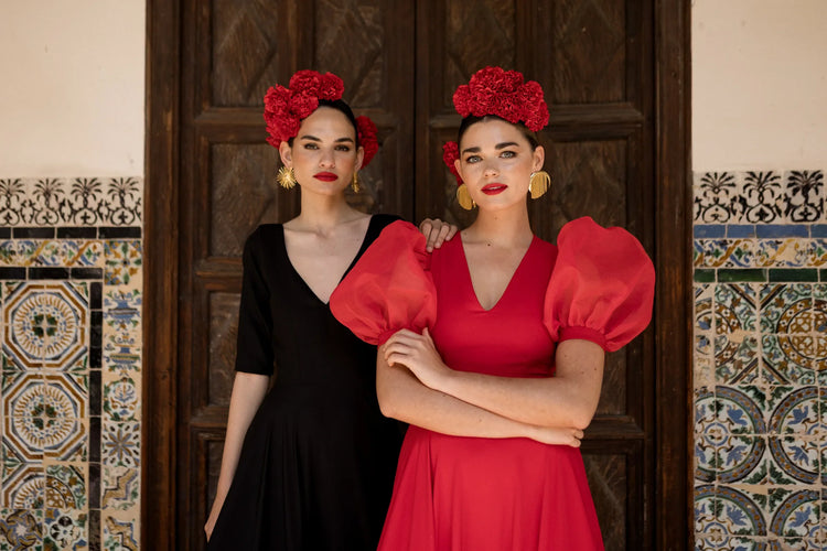 Colección Guadalquivir de ACUS Complementos: pendientes flamencos de la campaña Primavera-Verano 2025