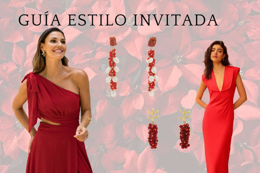 Guía estilo invitada Rojo