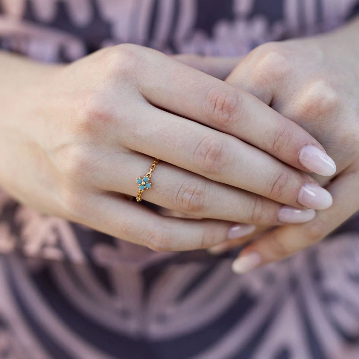 Anillo Robin Turquesa