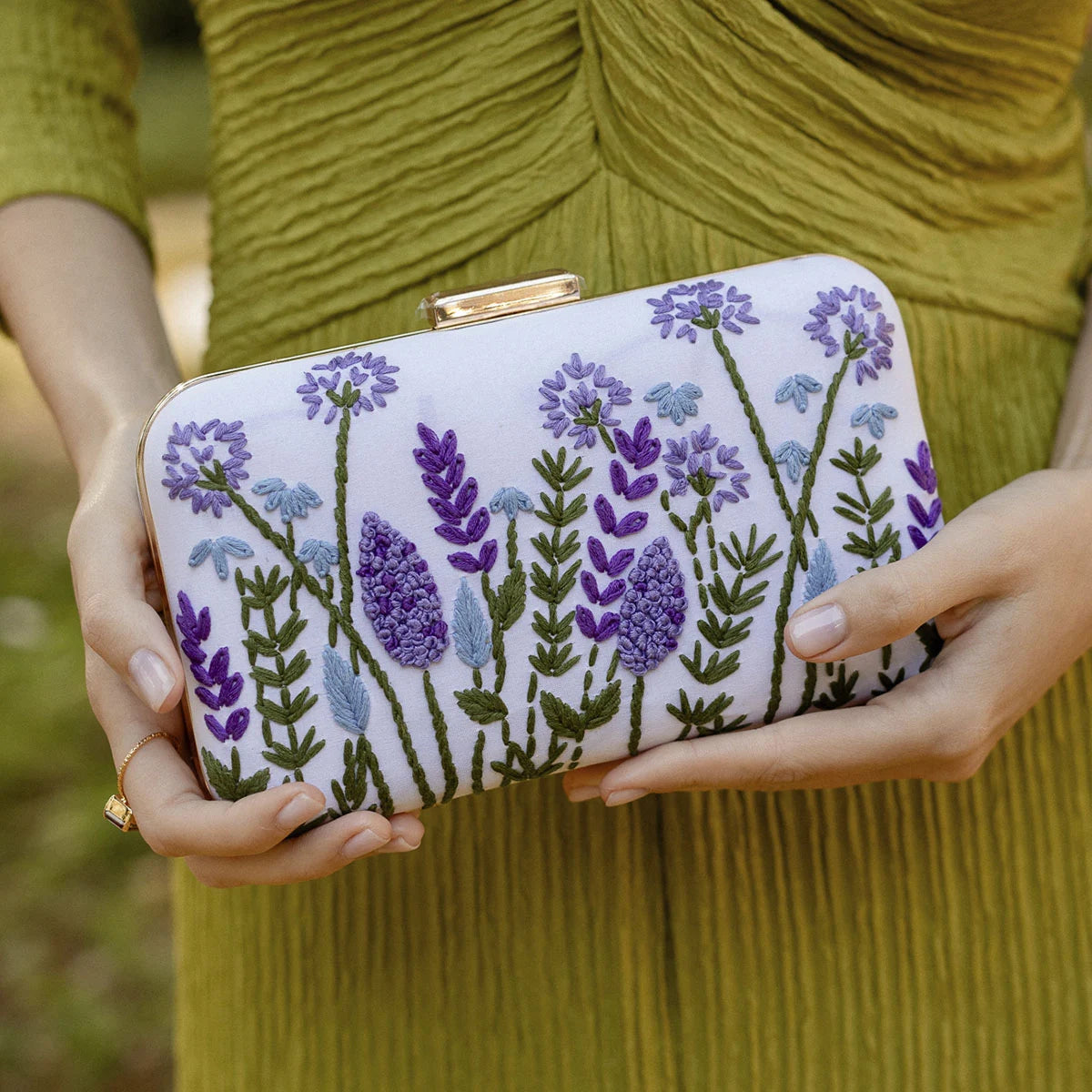 Bolso Campo de Lavanda Lila