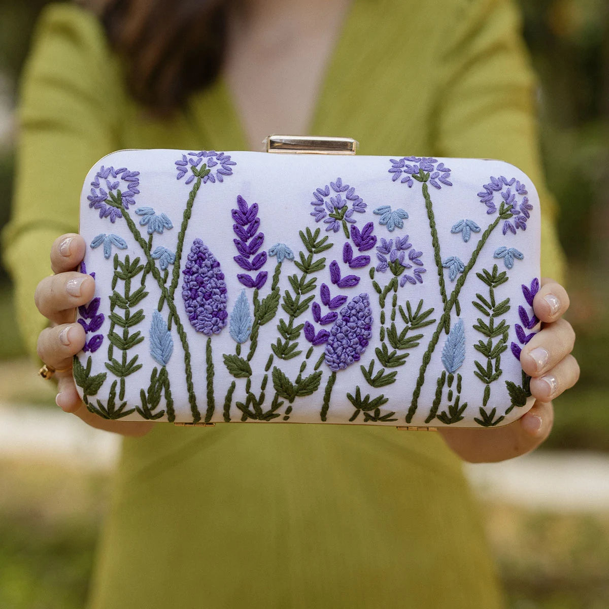 Bolso Campo de Lavanda Lila