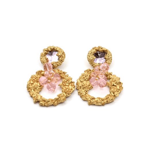 CSDV - Pendientes Artemis Maxi Malva