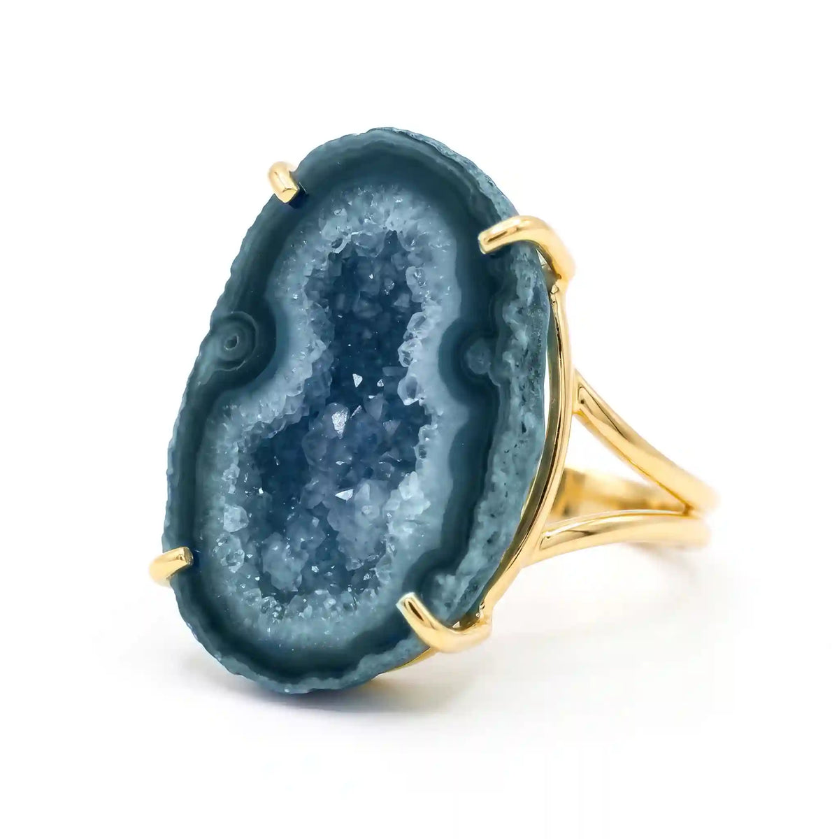 Anillo Geoda Verde Oscuro