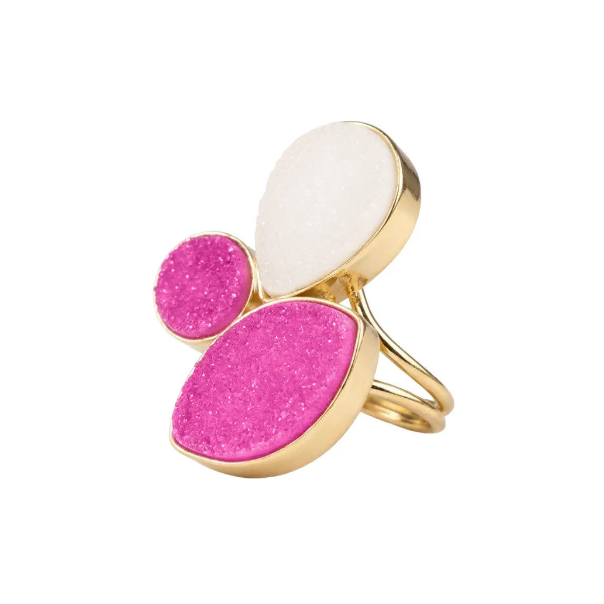 Anillo Greas Ed. Limitada Blanco y Fucsia