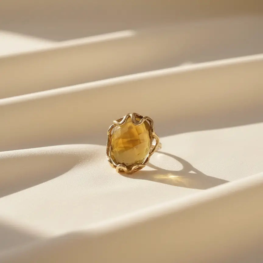 Alpes Face Ring Limited Edition Yellow