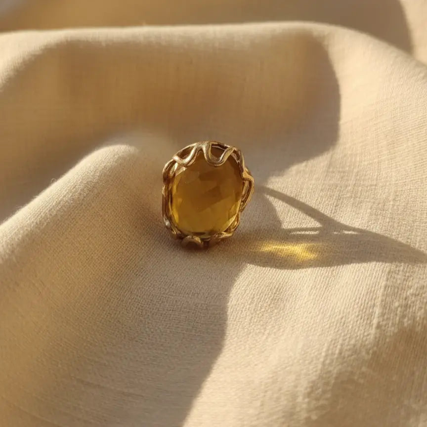 Alpes Face Ring Limited Edition Yellow