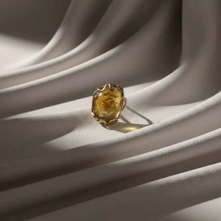 Alpes Face Ring Limited Edition Yellow
