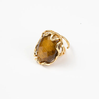 Anillo Alpes Face Ed. Limitada Marrón