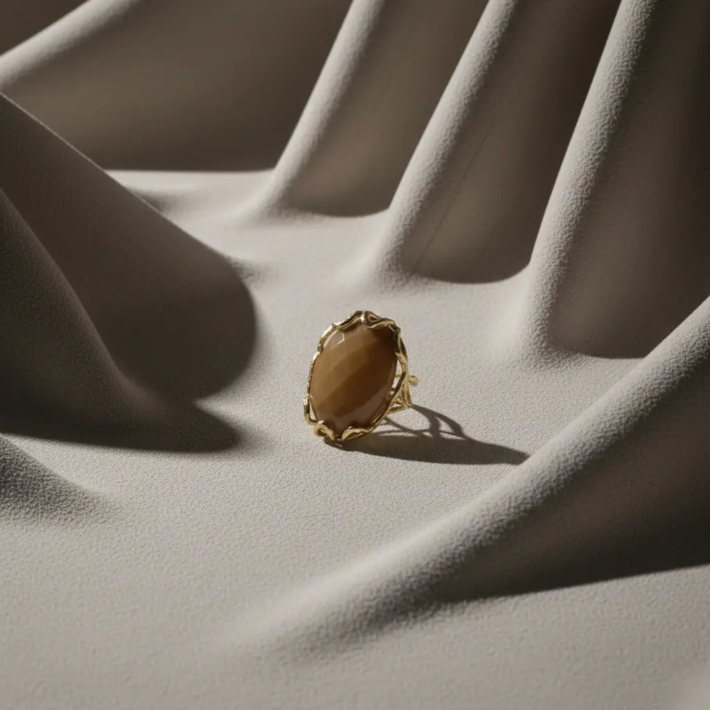 Anillo Alpes Face Ed. Limitada Toffee