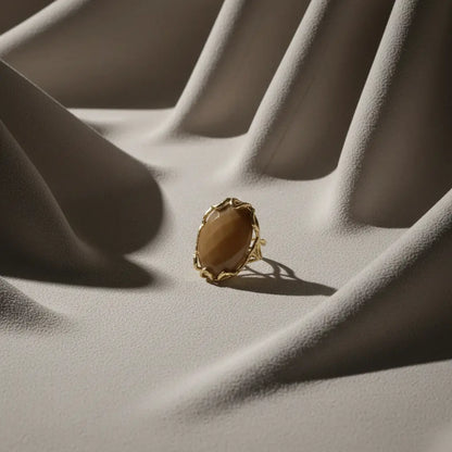 Anillo Alpes Face Ed. Limitada Toffee