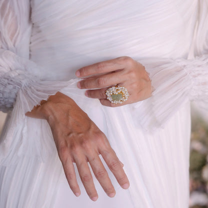 Anillo Conscious Verde Agua