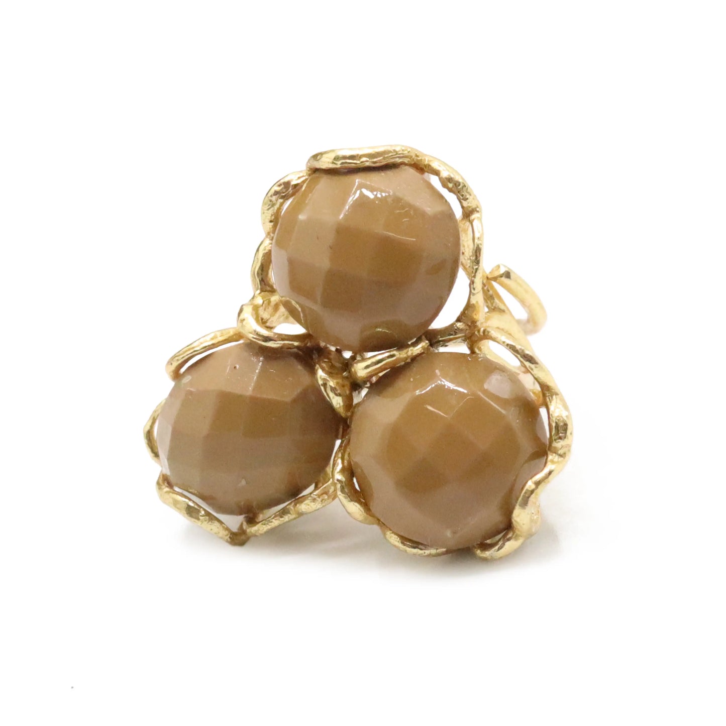 Anillo Baviera Face Ed. Limitada Toffee