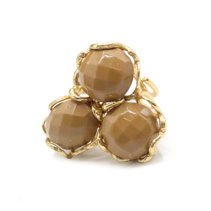 Anillo Baviera Face Ed. Limitada Toffee