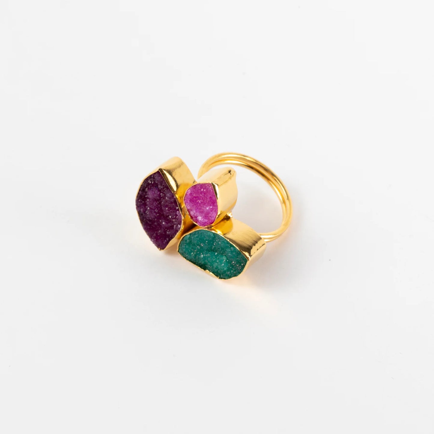 Anillo Grayas Ed. Limitada Fucsia y Verde