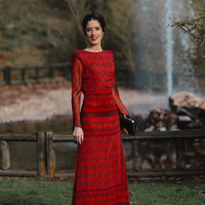 Bolso Tamlor Plumas Negro