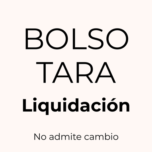 Bolso Tara Liquidación (no admite cambio ni devolución)