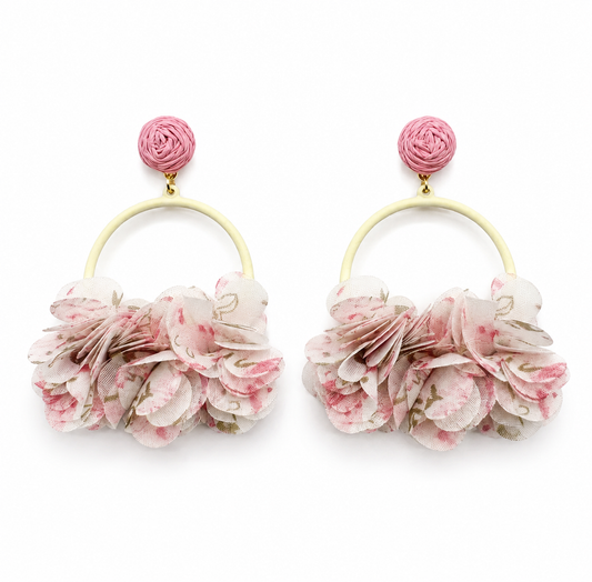 Bisutería Pendientes Melbu Rosa