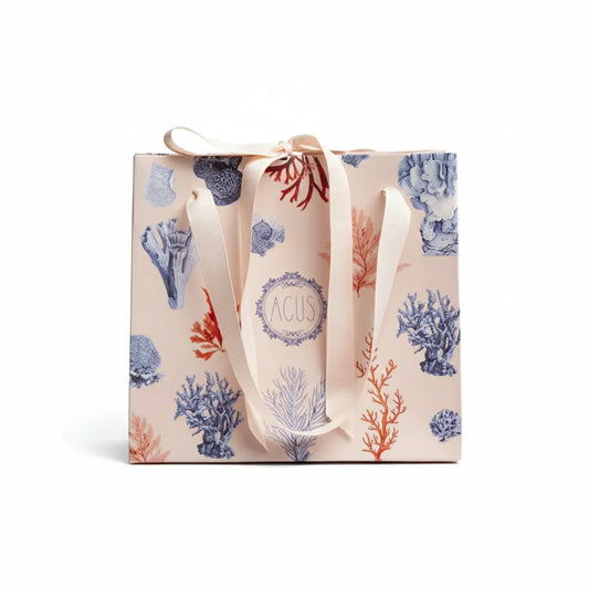 Bolsa Acus Estampado Coral pequeña