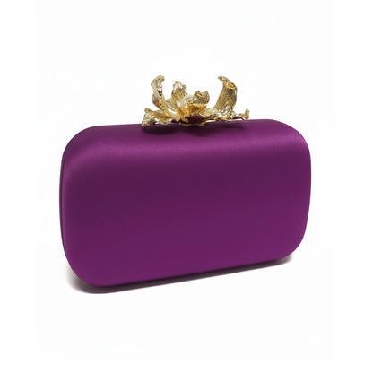 Bolso Garra Liso Morado