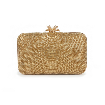 Gold Melzer Lotus Bag