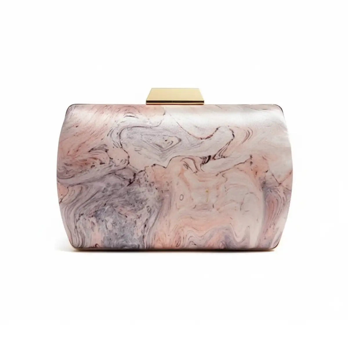 Bolso Print Mármol Beige