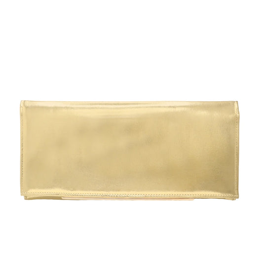 Bolso Sobre Cromo Dorado