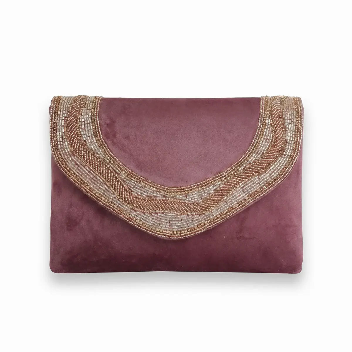 Bolso Sobre Delphine Rosa tinto