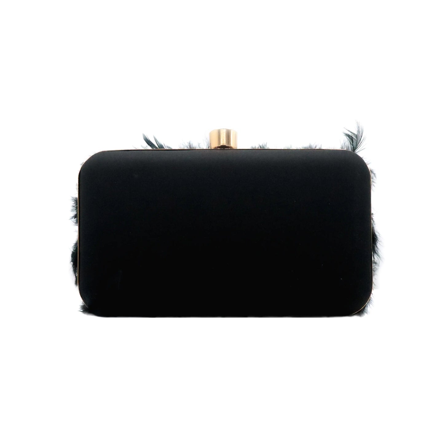 Bolso Tamlor Plumas Verde Oscuro