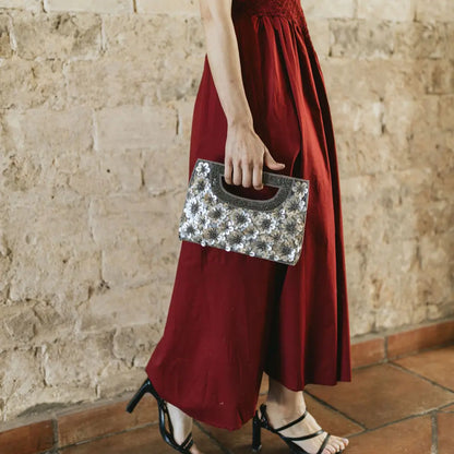 Bolso Asa Abaneri Gris