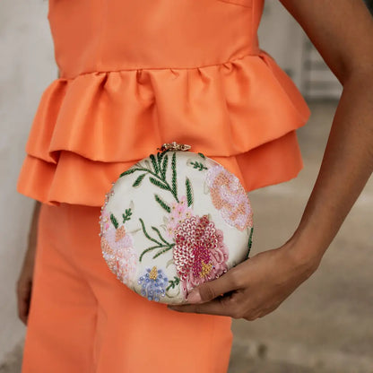 Bolso Circular Cira Floral