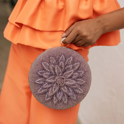 Bolso Circular Duna Morado Lila