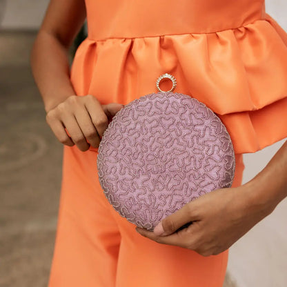 Bolso Circular Duna Morado Lila