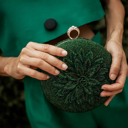 Bolso Circular Duna Verde
