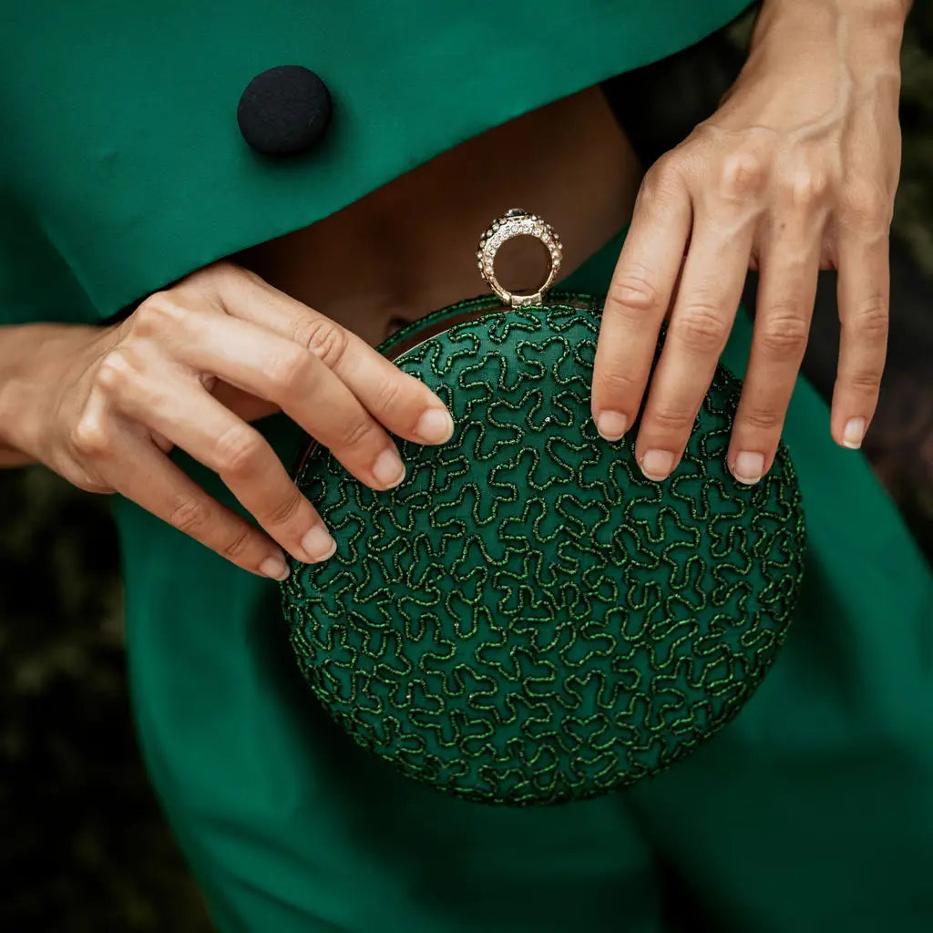 Bolso Circular Duna Verde