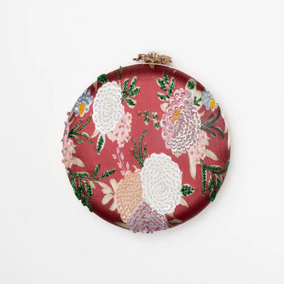Bolso Circular Luma Granate