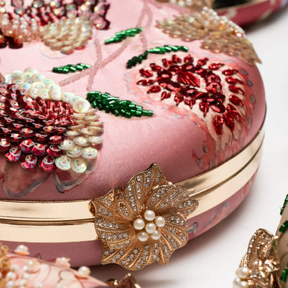 Bolso Circular Nuba Rosa