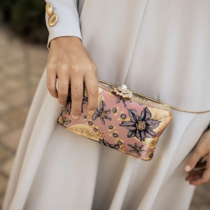 Bolso Curve Delicious Rosa, Morado y Amarillo