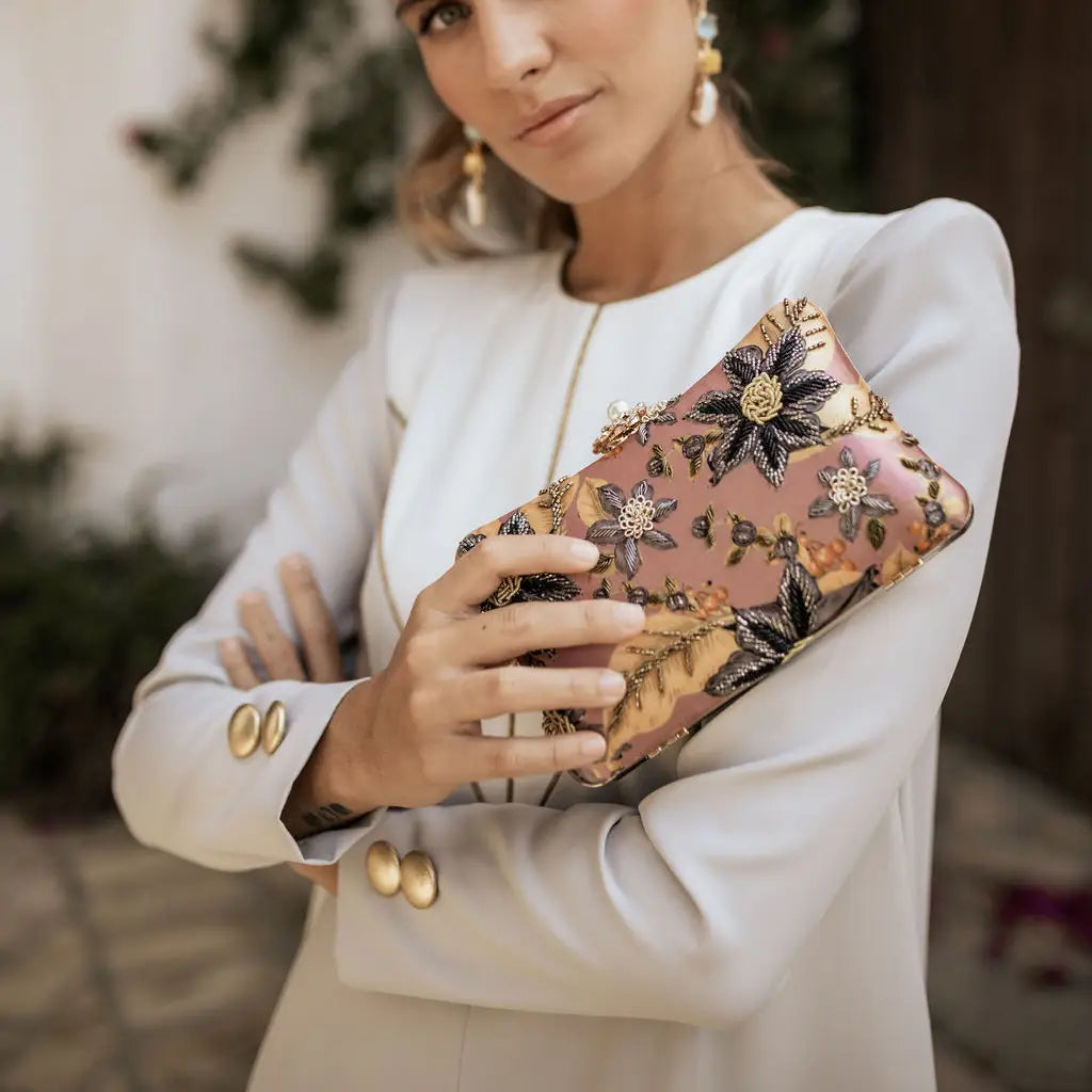 Bolso Curve Delicious Rosa, Morado y Amarillo