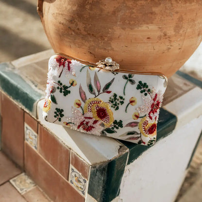 Bolso Curve Spring Blanco, Amarillo y Verde