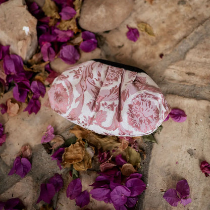 Bolso Nube Pequeño Scena Deco Rosa y Blanco