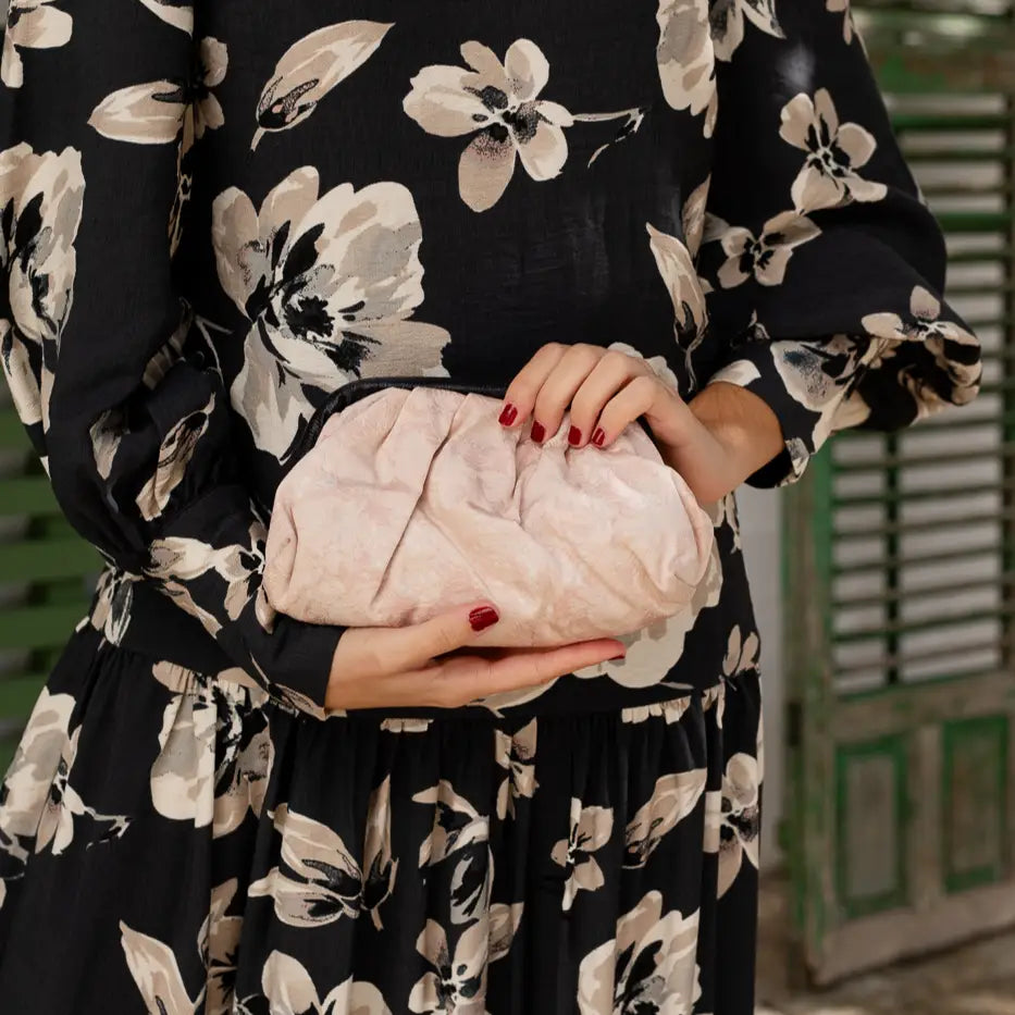 Bolso Nube Pequeño Scena Motif Rosa palo