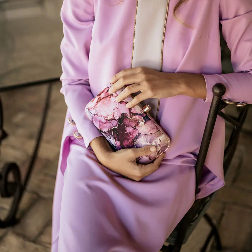 Bolso Print Galaxia Morados