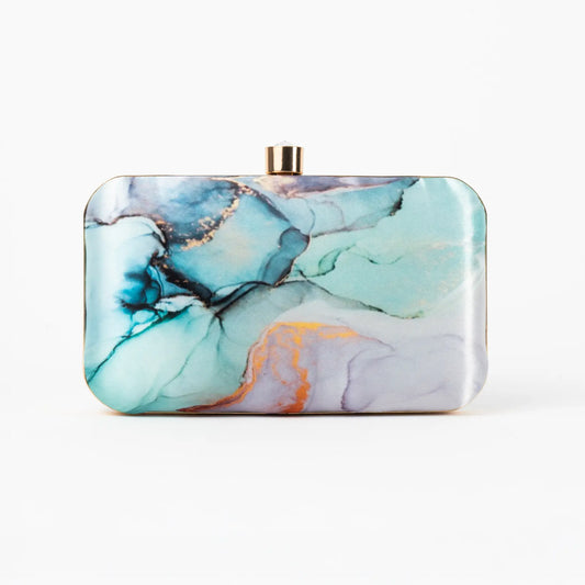 Bolso Print Humo Azul agua