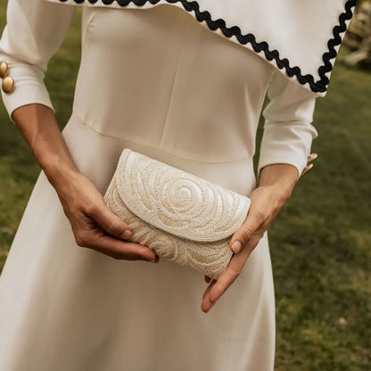 Bolso Rígido Espirale Blanco